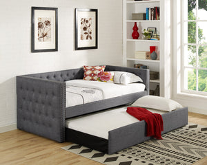 TRINA DAYBED WITH TRUNDLE IN GREY