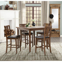 Load image into Gallery viewer, CRUZ 5PC COUNTER HEIGHT DINING SET (2 COLORS)
