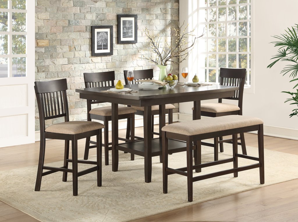 FLOOR MODEL CLEARANCE BALIN COUNTER HEIGHT 5PC DINETTE SET