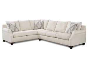1190 SECTIONAL W/ PILLOWS (2 COLORS)
