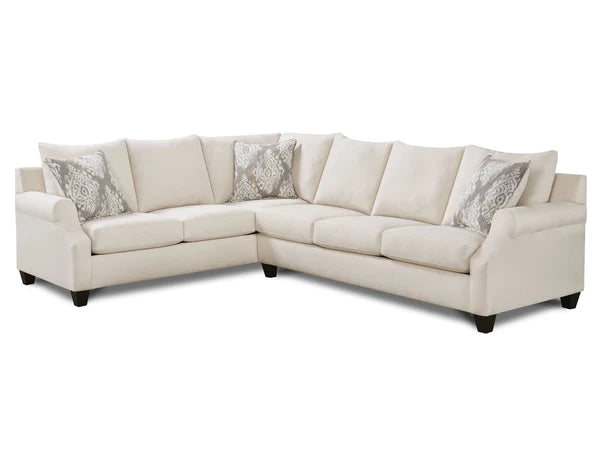 1190 SECTIONAL W/ PILLOWS (2 COLORS)