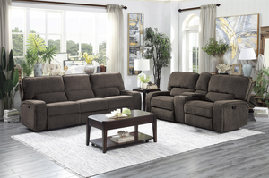 BORNEO 2PC RECLINING SOFA & LOVESEAT SET