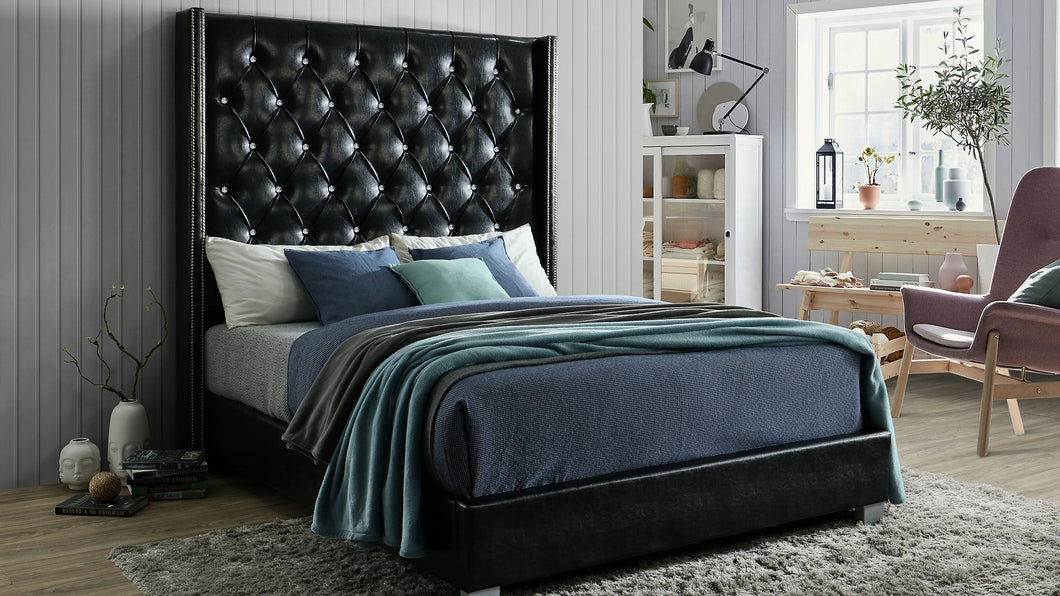 BEVERLY BLACK 6FT BED