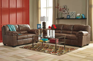 BLADEN BROWN SOFA & LOVESEAT