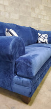 Load image into Gallery viewer, JAMBA OVERSIZED SECTIONAL IN THICK BLUE CHAMPION FABRIC
