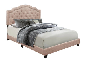 SANDY TUFTED FABRIC NAILHEAD BED FRAME (4 COLORS)