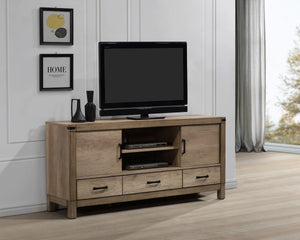 MATTEO 68" TV STAND WITH SLIDING DOORS