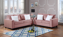 Load image into Gallery viewer, CINDERELLA VELVET 2 PC SOFA &amp; LOVESEAT (5 COLORS)
