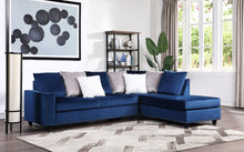 Load image into Gallery viewer, CINDY VELVET REVERSIBLE SECTIONAL (4 COLORS)
