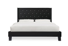 Load image into Gallery viewer, KINSLEY RHINESTONE QUEEN VELVET BED (2 COLORS)
