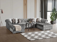 Load image into Gallery viewer, JORDAN VELVET SECTIONAL (2 COLORS)
