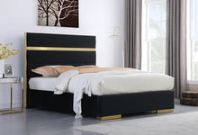 Load image into Gallery viewer, CARTIER GOLD/CHROME ACCENT BED (4 COLORS)

