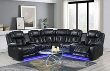 Load image into Gallery viewer, LUCKY CHARM RECLINING SECTIONAL W/ LED LIGHTS (2 COLORS)
