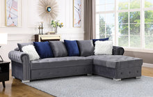 Load image into Gallery viewer, MILAN 2PC SECTIONAL W/ PILLOWS (4 COLORS)
