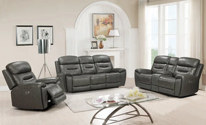 ROSEWOOD 3PC POWER RECLINING SOFA & LOVESEAT (2 COLORS)