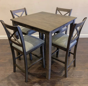 TAHOE 5PC COUNTER HEIGHT DINING SET (3 COLORS)