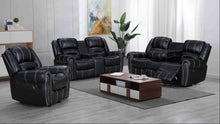 Load image into Gallery viewer, LEXINGTON LEATHER 3PC RECLINING LIVING ROOM SET (2 COLORS)

