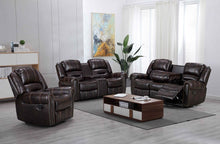 Load image into Gallery viewer, LEXINGTON LEATHER 3PC RECLINING LIVING ROOM SET (2 COLORS)
