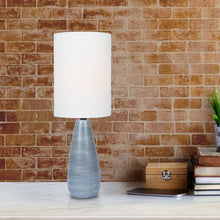 Load image into Gallery viewer, QUATRO 17&quot; MINI TABLE LAMP
