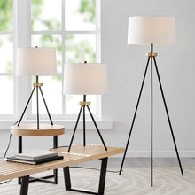 Load image into Gallery viewer, TULLIO 3PK LAMP SET (2 TABLE LAMPS/1 FLOOR LAMP) (2 COLORS)

