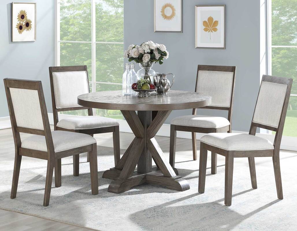 MY400 MOLLY ROUND 5PC DINING ROOM SET