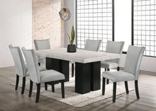 Load image into Gallery viewer, FINLAND GENUINE MARBLETOP MODERN 7PC DINING SET (5 COLORS)
