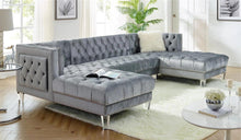 Load image into Gallery viewer, PRADA VELVET SECTIONAL W/ PILLOWS (3 COLORS)
