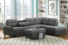 Load image into Gallery viewer, HEIGHTS 2-TONE SECTIONAL &amp; OTTOMAN (3 COLORS)
