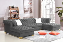 Load image into Gallery viewer, ARIANA VELVET OVERSIZED SECTIONAL (2 COLORS)
