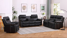 Load image into Gallery viewer, SARA LEATHER 3PC RECLINING LIVING ROOM SET (2 COLORS)
