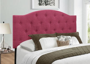 SKYE PINK FABRIC HEADBOARD